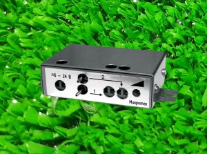 Устройство управления питания лампочки турбинных наконечников со световодами двухканальное